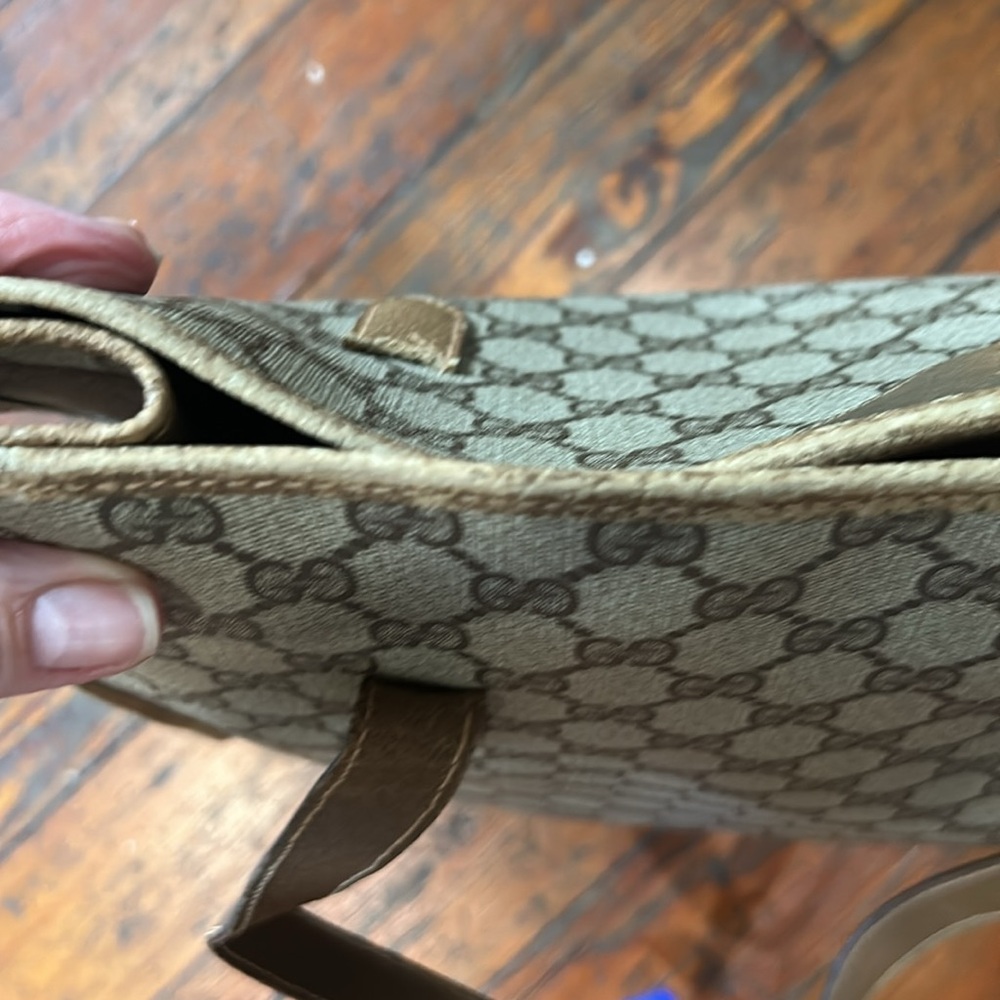 Gucci GG Plus Tote Bag Broken Strap - Picture 11 of 17